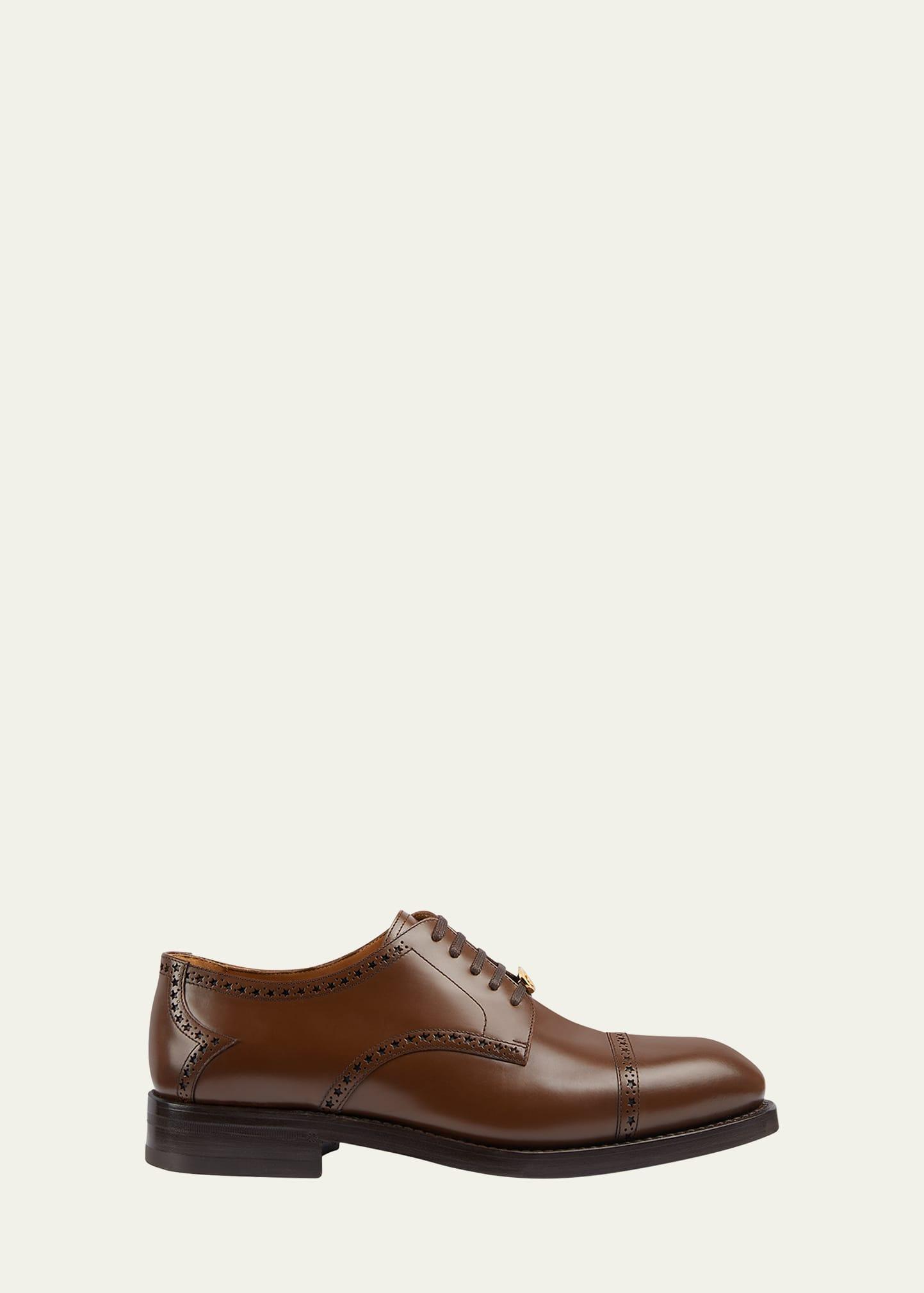 Mens Kaj Bicolor Brogue Leather Oxfords Product Image