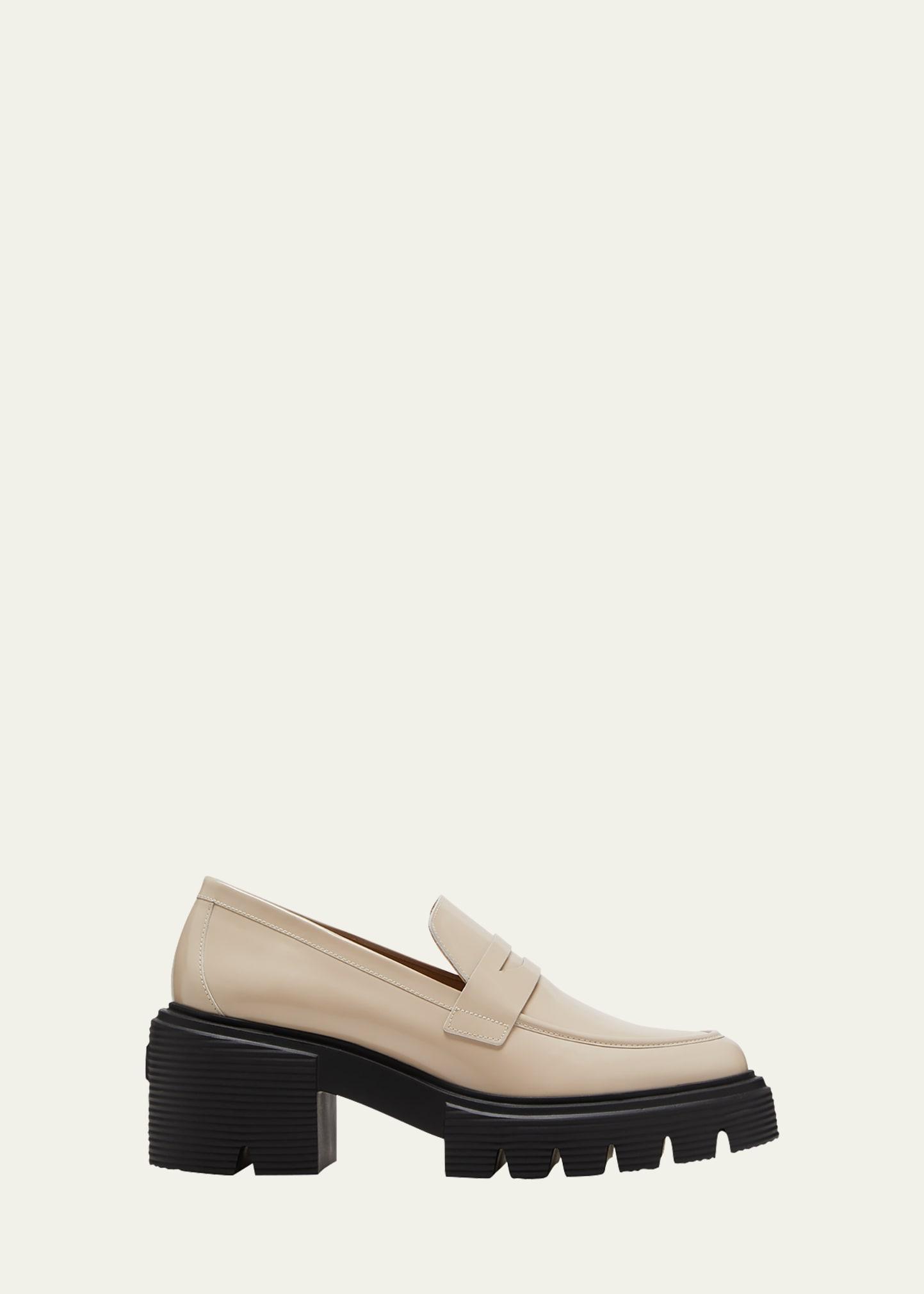 Soho Leather Casual Penny Loafers Product Image