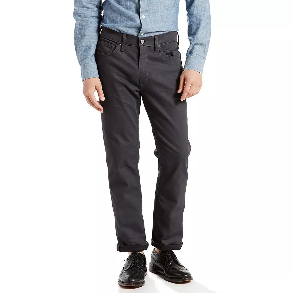 Levi's® Men's 541™ Fit Taper Jeans - Black Denim 42x32: Heavyweight, Mid Rise, Stretch Denim Product Image