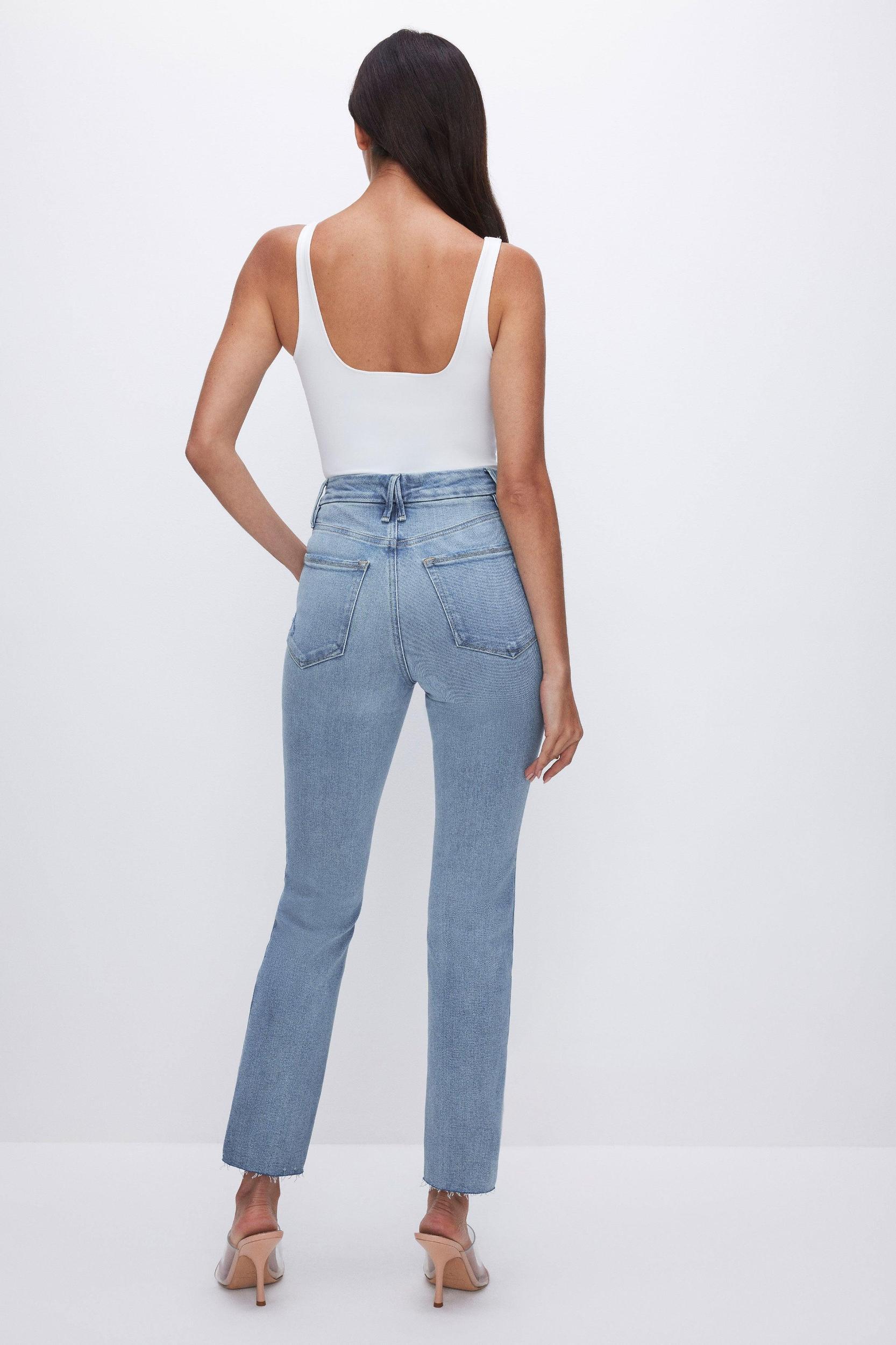 GOOD LEGS STRAIGHT LIGHT COMPRESSION JEANS | INDIGO270 Product Image