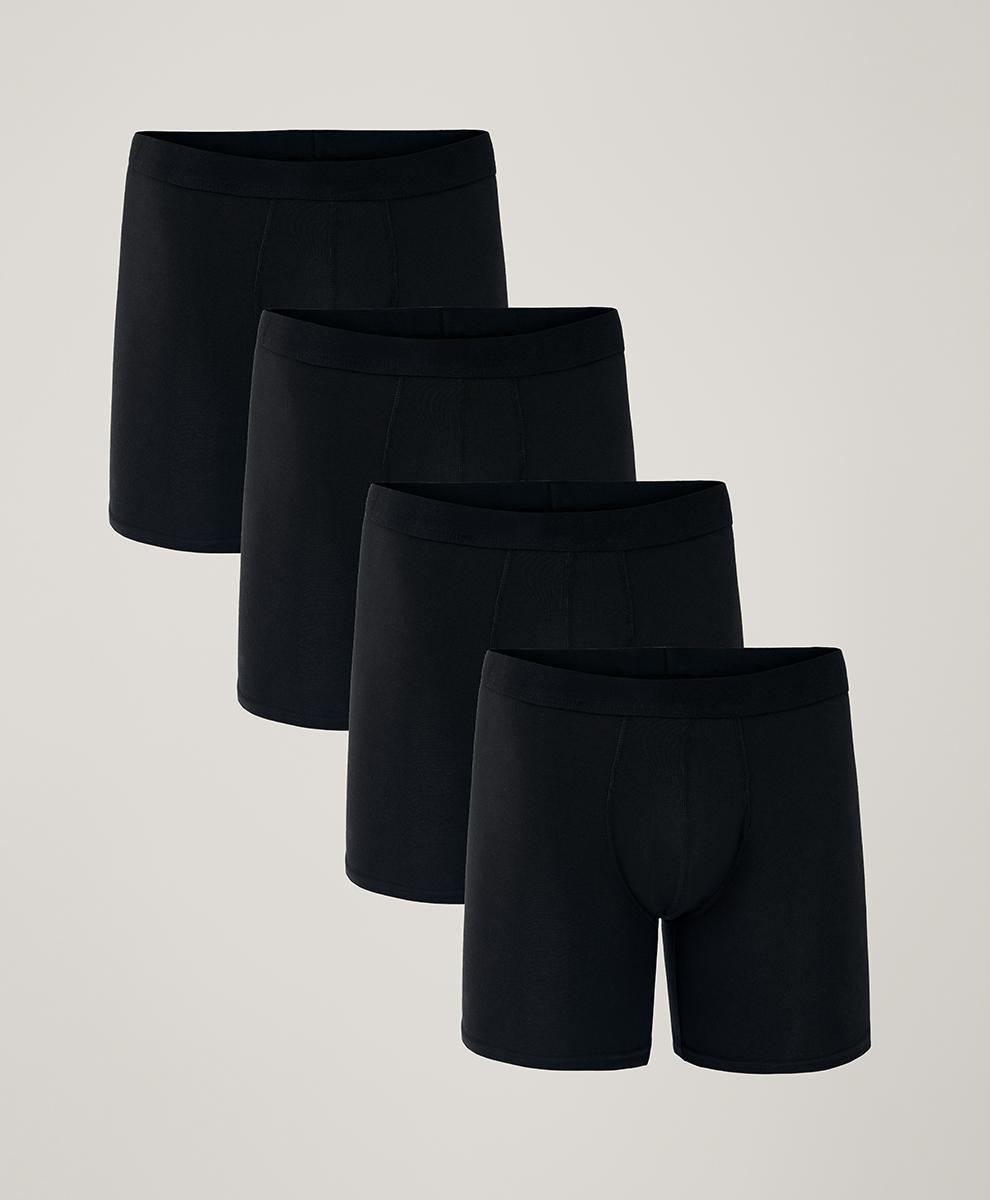 Mens Everyday Extended Boxer Brief 4-Pack L Product Image