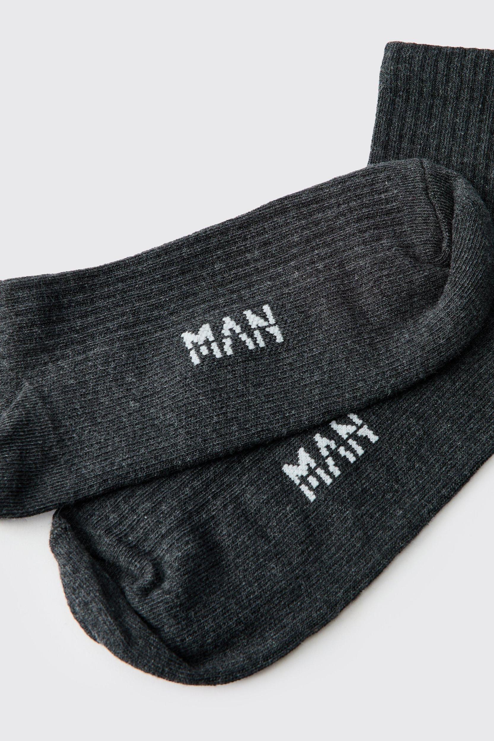 Man Woven Tab Socks | boohooMAN USA Product Image