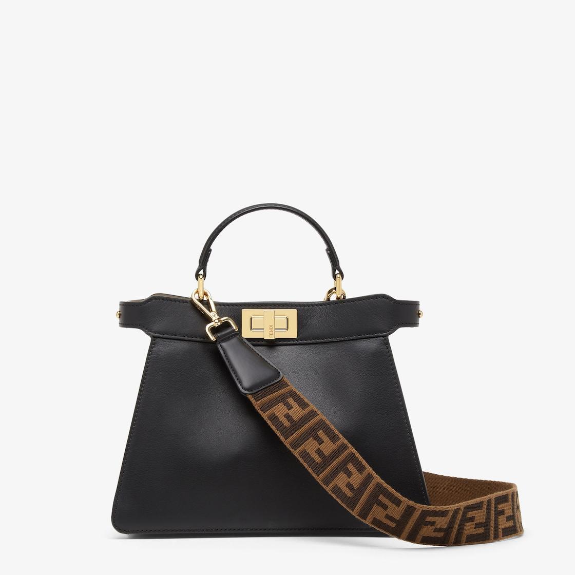 Peekaboo ISeeU SmallBlack, calf leather bag Product Image