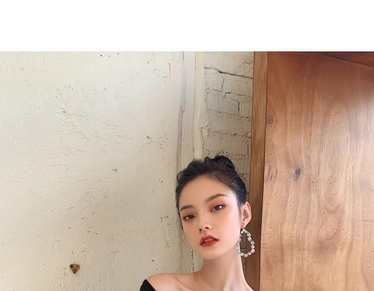 Short-Sleeve Off Shoulder Plain Ruched A-Line Evening Gown / Cocktail Dress Product Image