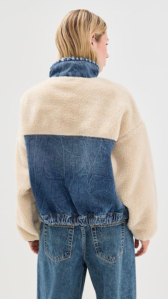 Polo Ralph Lauren 3X1 Rigid Denim Lined Pullover | Shopbop Product Image