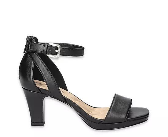 Easy Street Square Toe Platform Womens Heeled Sandals Product Image