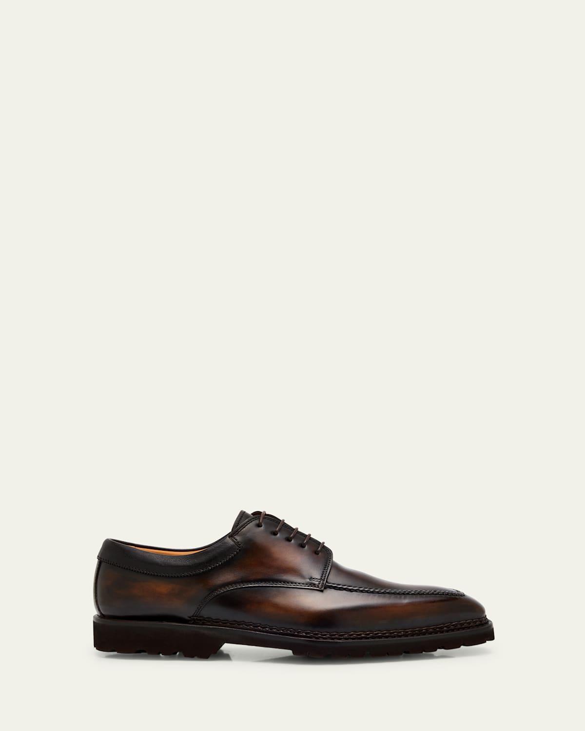 Replica Suede & Leather Sneakers Product Image