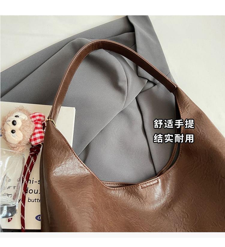 Faux Leather Tote Bag Product Image