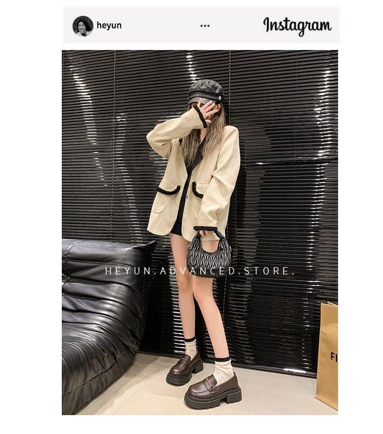 Platform Penny Loafers Product Image