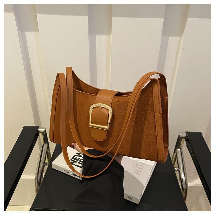 Buckled Panel Shoulder Bag Product Image