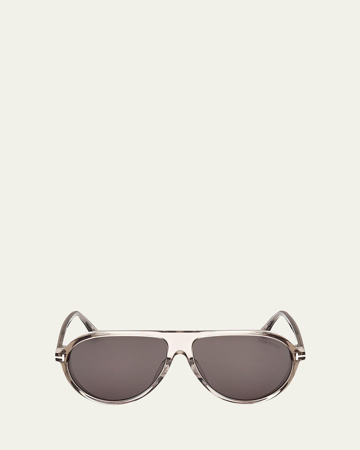Tom Ford Marcus Pilot Sunglasses, 60mm Product Image