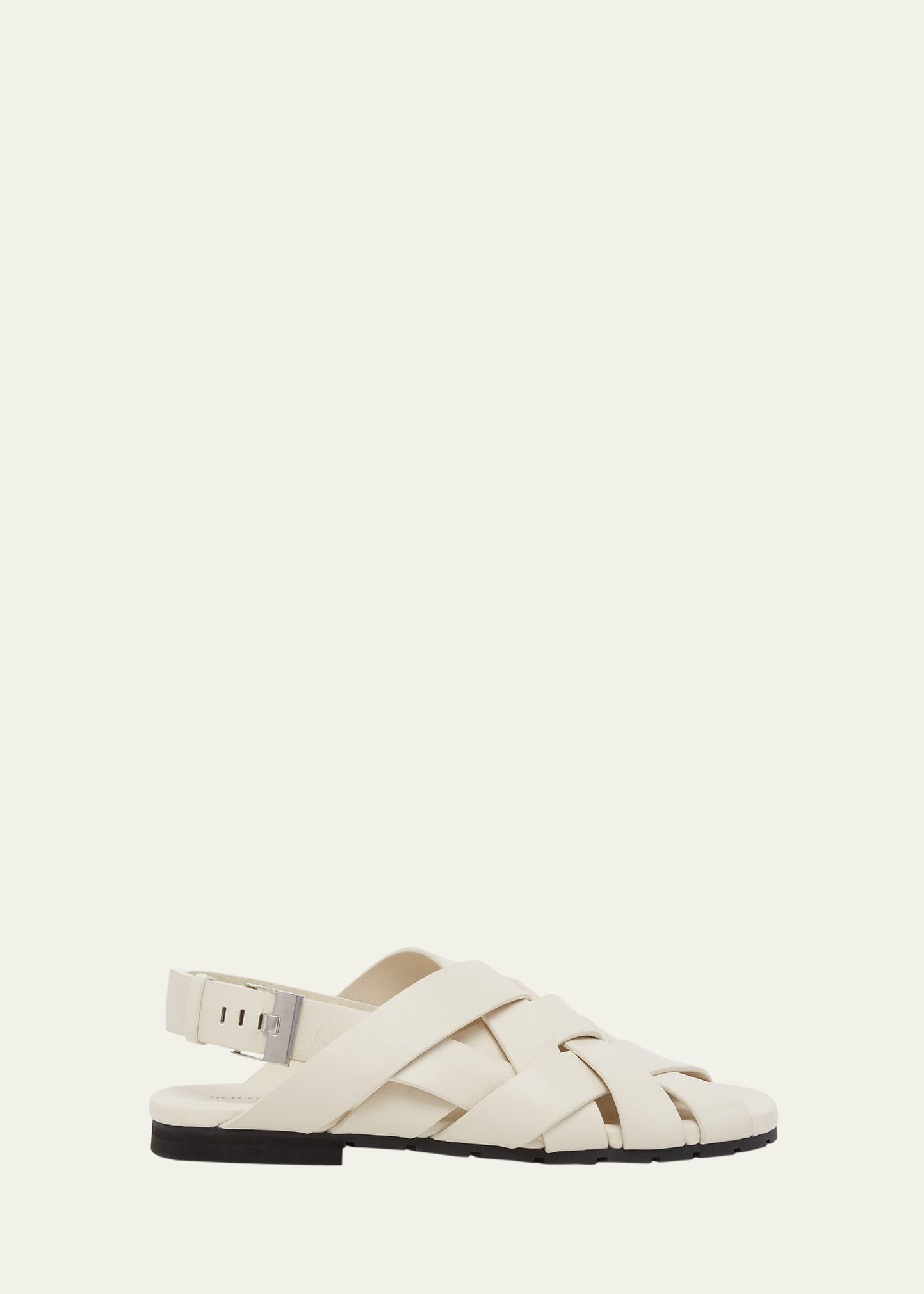 Mens Alfie Leather Slingback Sandals Product Image