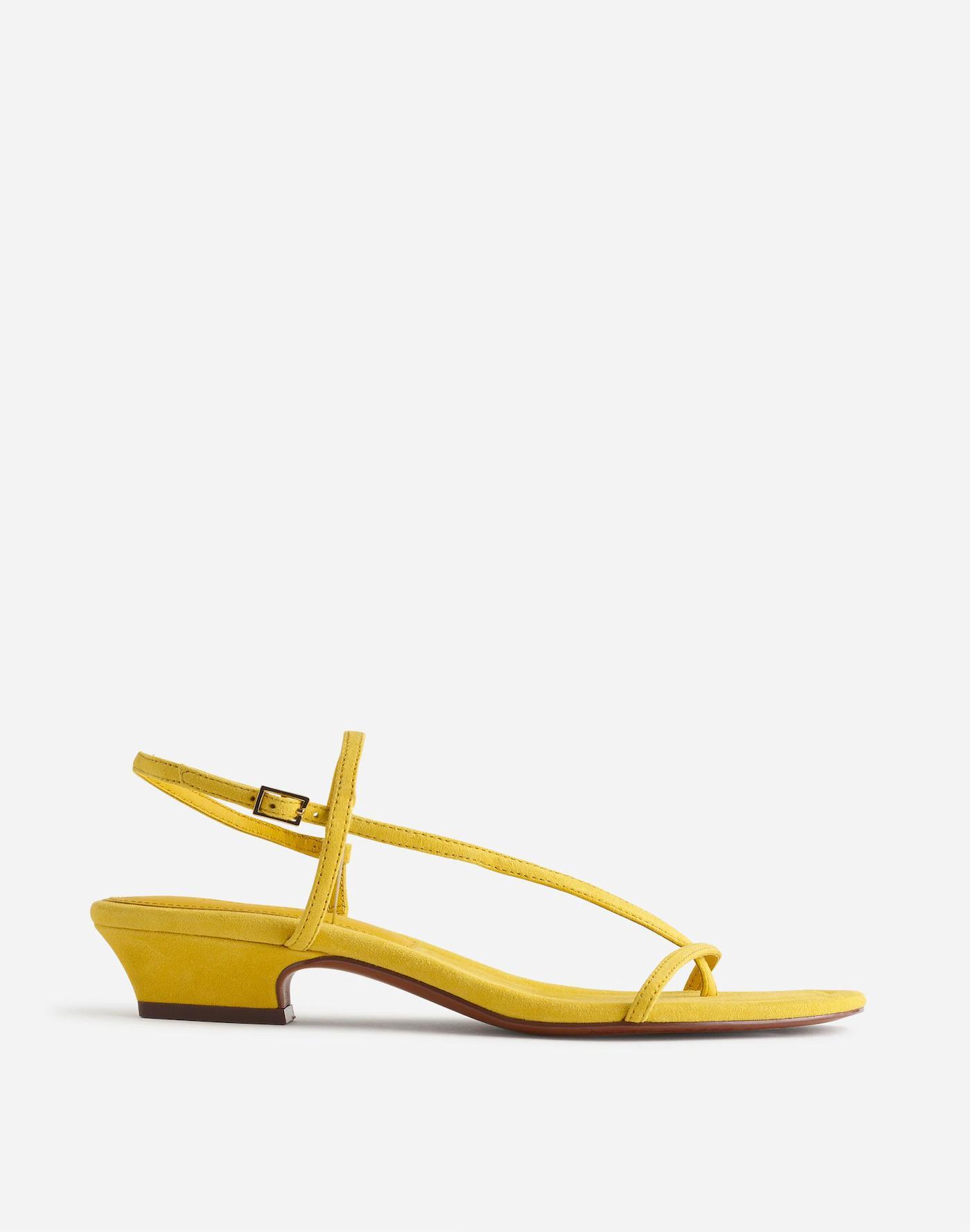 The Maycie Asymmetric T-Strap Sandal Product Image