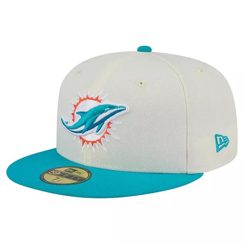 Men's New Era Light Blue/Brown New York Yankees Spring Color Basic Two-Tone 59FIFTY Fitted Hat, Size: 7 3/8 Product Image