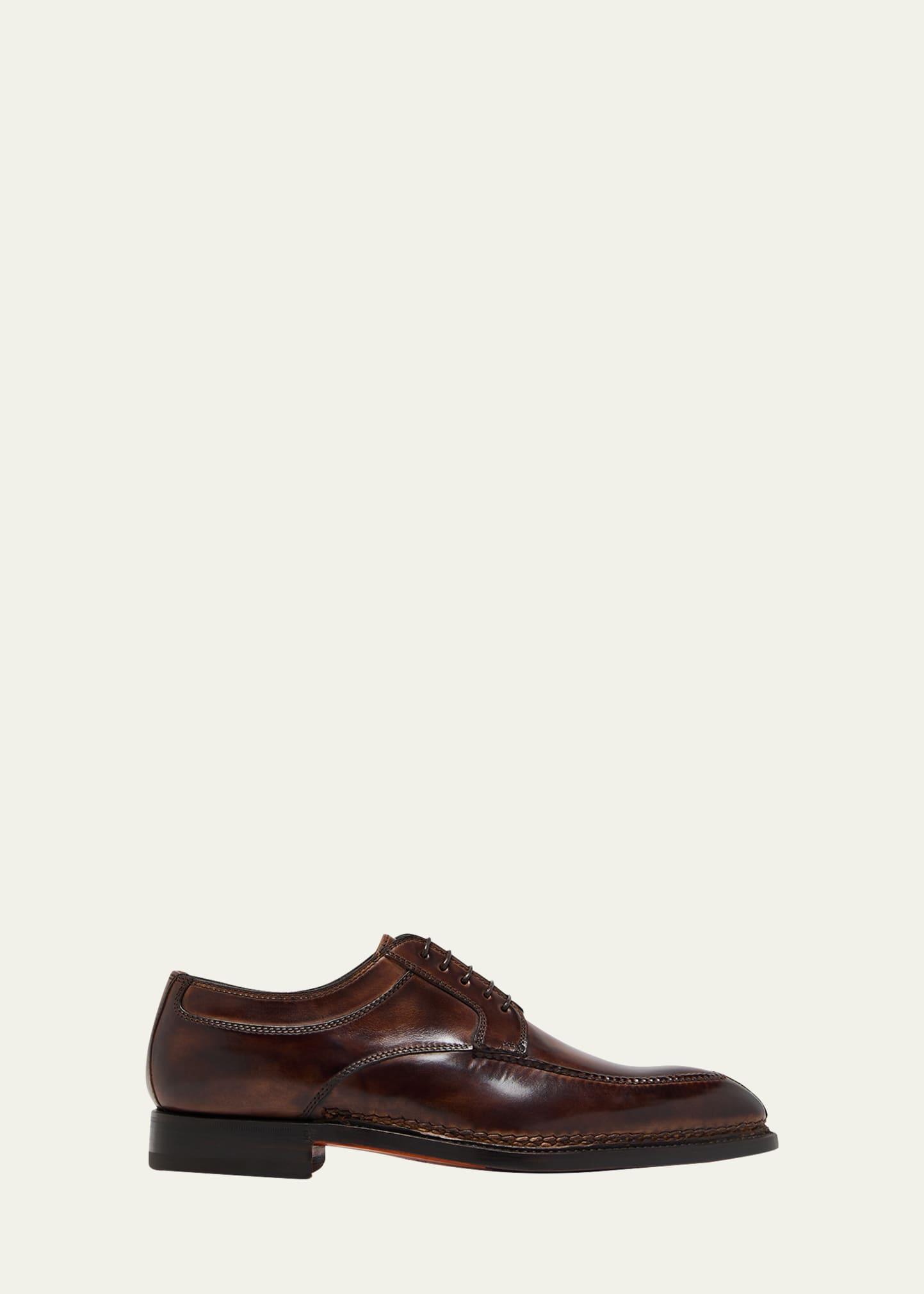 Mens Cusco Peccary Leather Derby Shoes Product Image