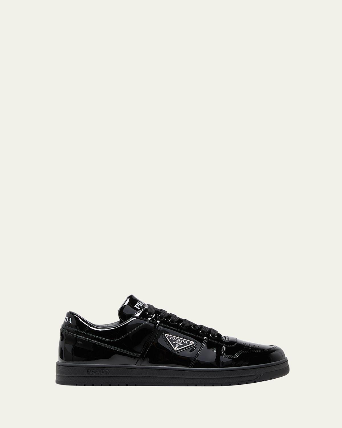 Mens Downtown Patent Leather Low-Top Sneakers Product Image
