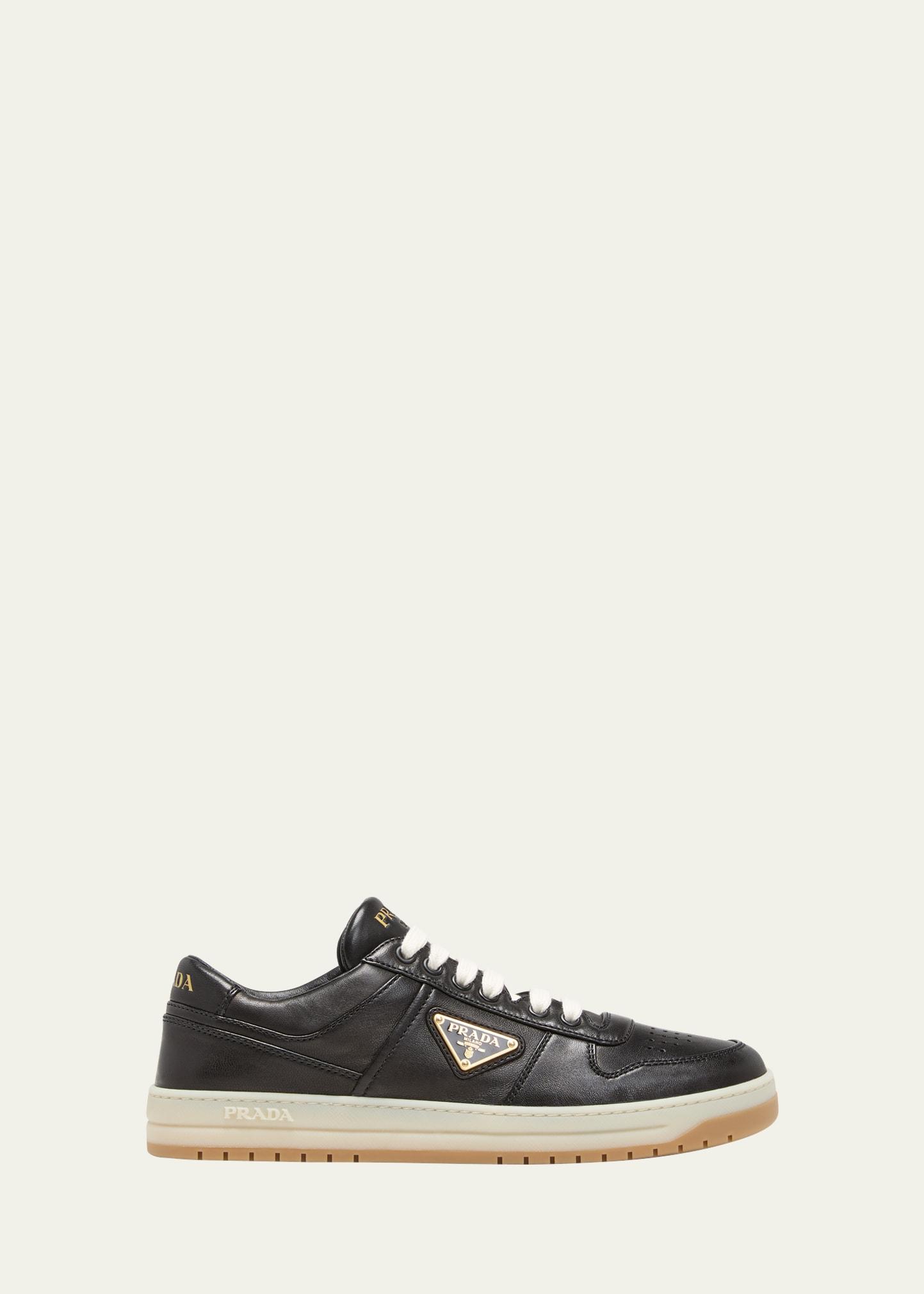 Mens Gemstone and Calfskin Point-Toe Derby Shoes Product Image