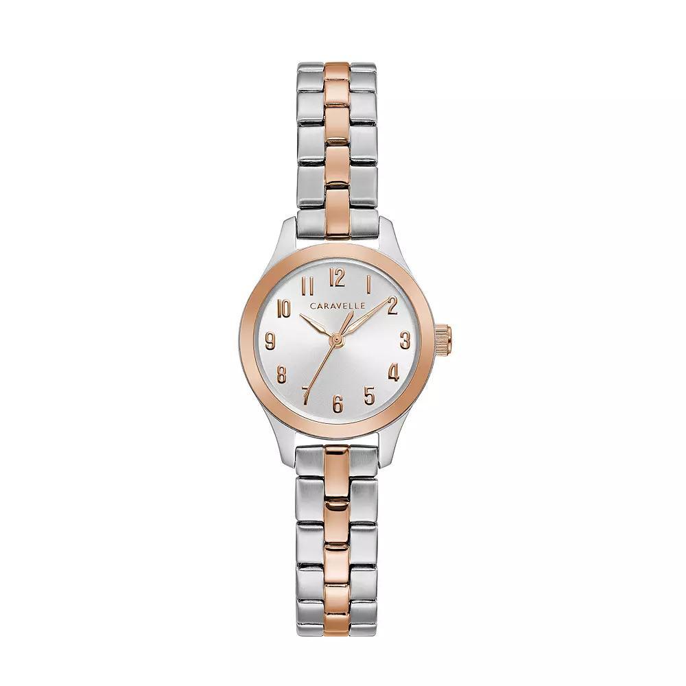 Caravelle by Bulova Womens Two Tone Stainless Steel Watch - 45L175 Pink Tone Product Image