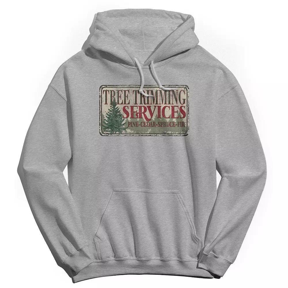 Men's Tree Trimming Service Hoodie, Women's, Size: Small, Sport Gray Product Image