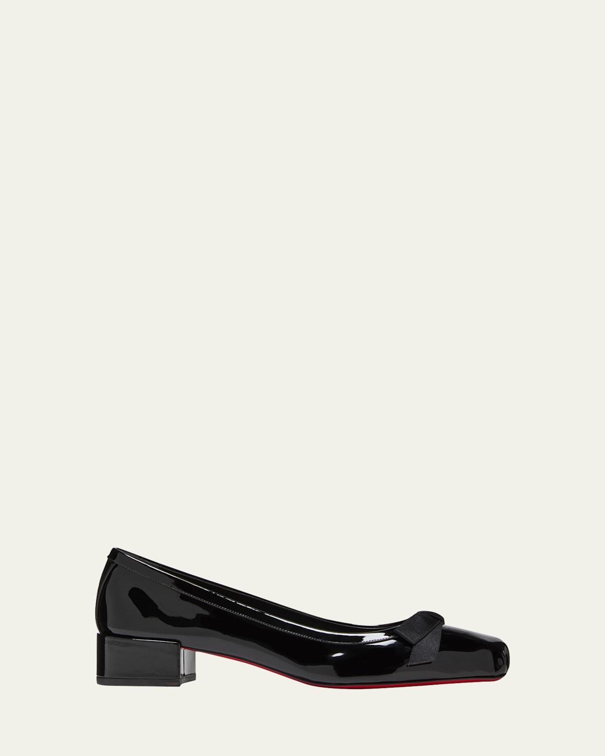 Mamaflirt Patent Red Sole Ballerina Pumps Product Image