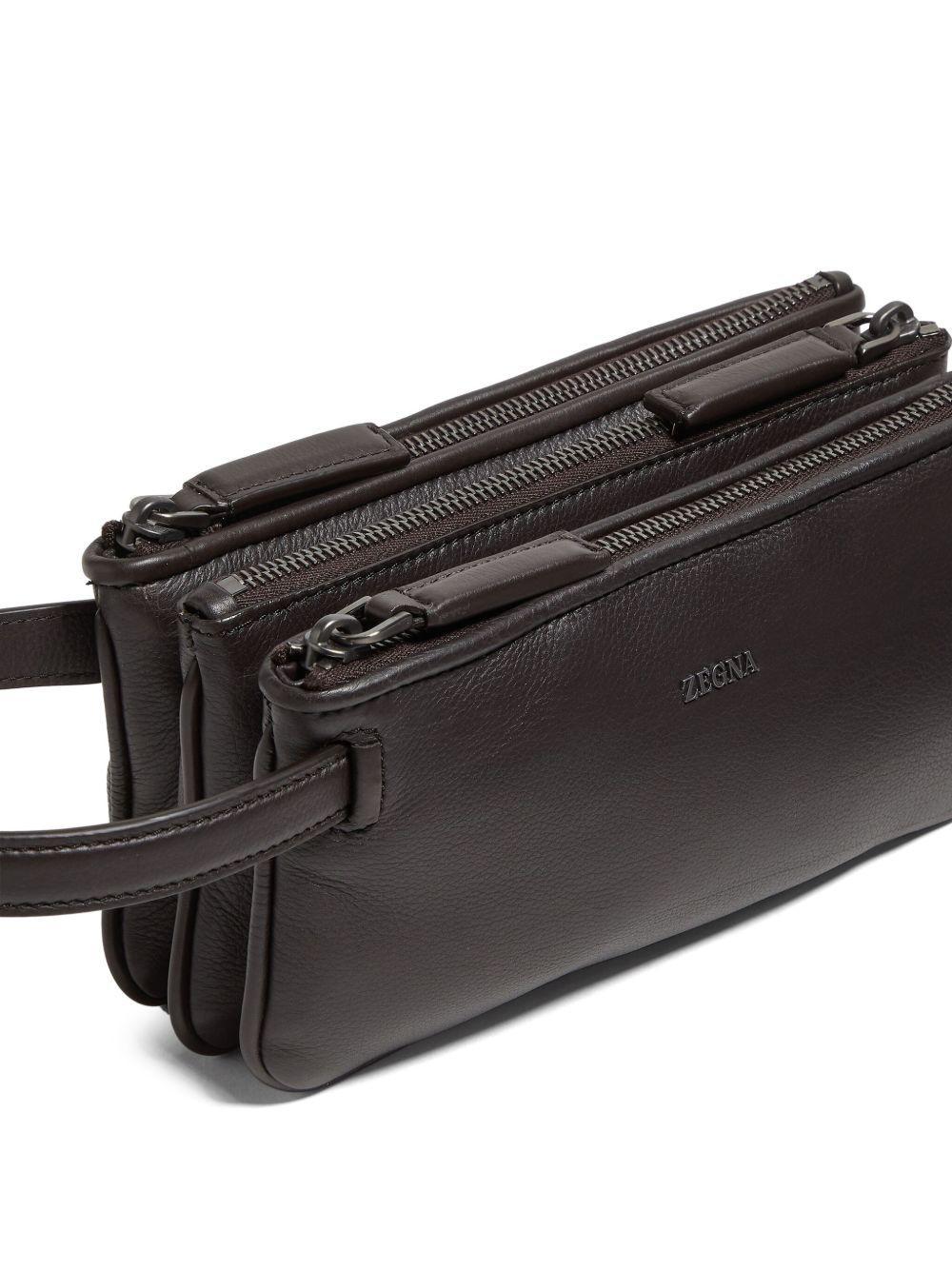 triple zip pouch Product Image