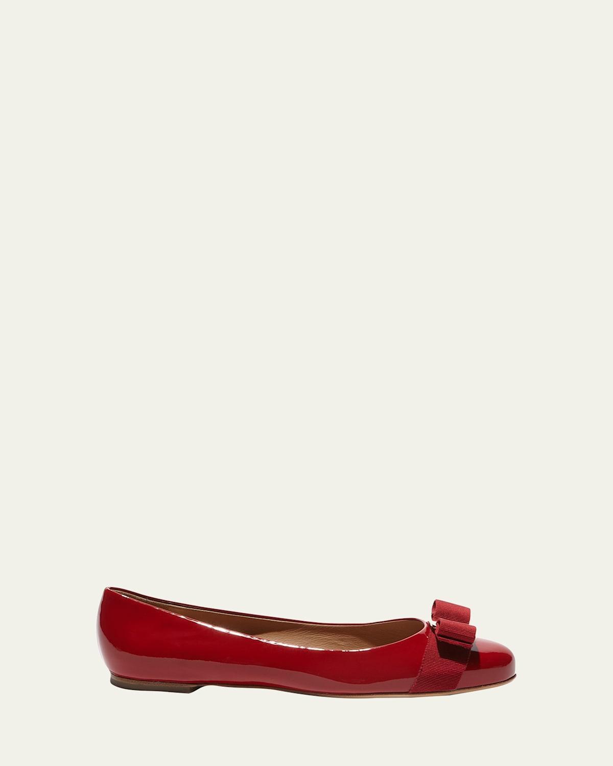 Ferragamo Womens Varina Ballet Flats Product Image