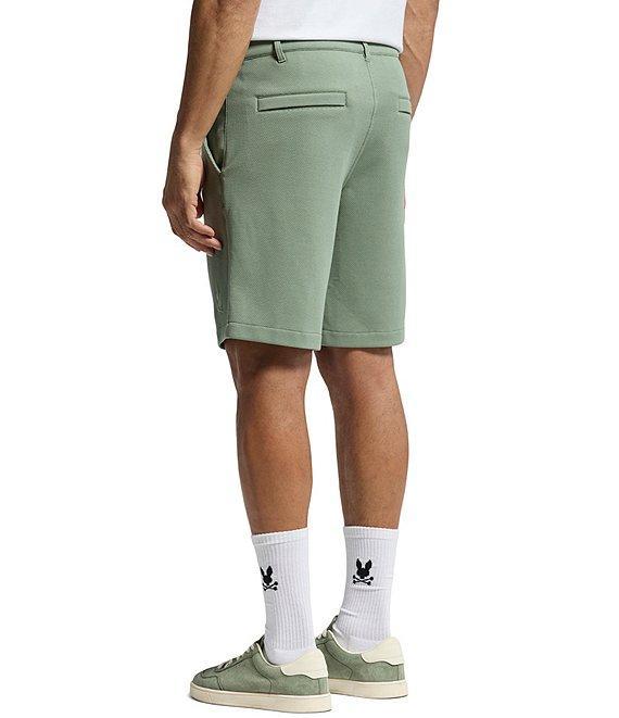 Psycho Bunny Shiro Knit Honeycomb 8#double; Inseam Shorts Product Image
