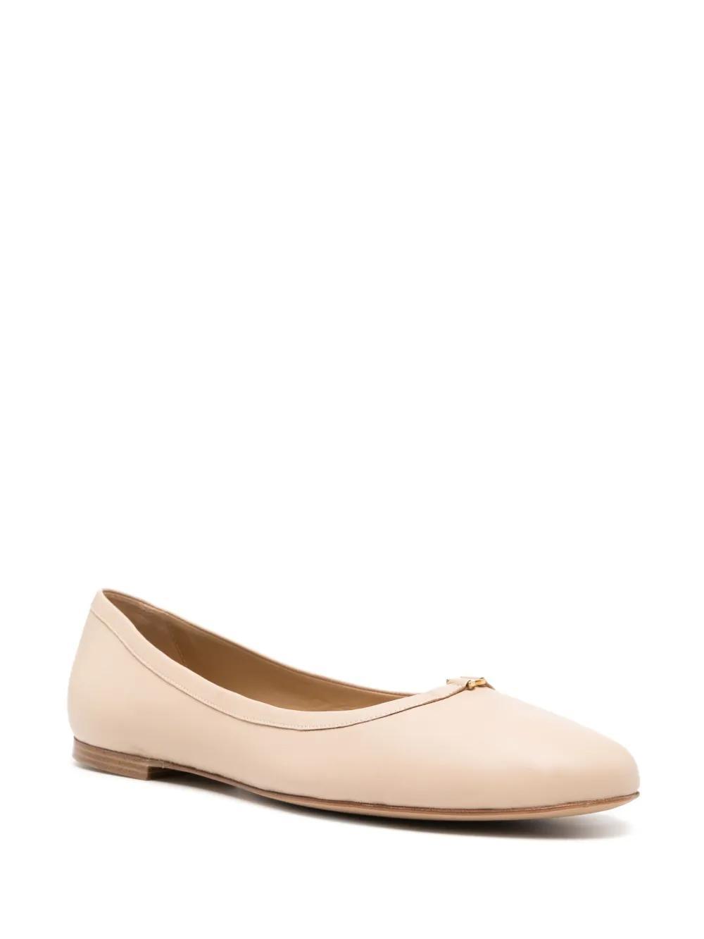 Marci leather ballerina shoes Product Image