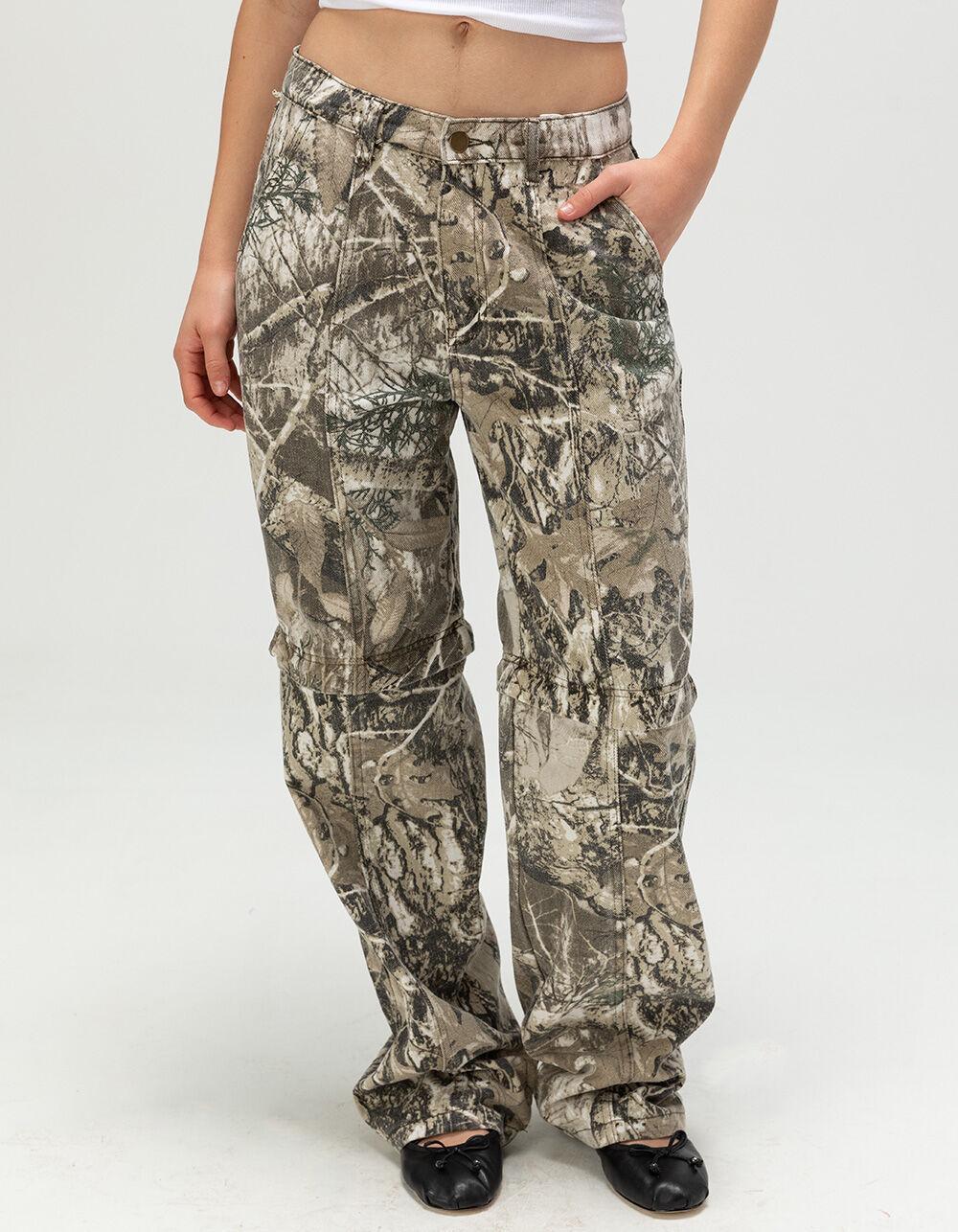 WEST OF MELROSE Convertible Camo Womens Pants Product Image