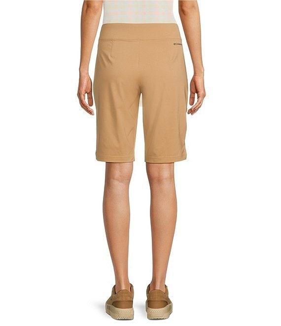 Columbia All Seasons Omni-Shade Mid Rise Waist Long Pull-On Shorts Product Image