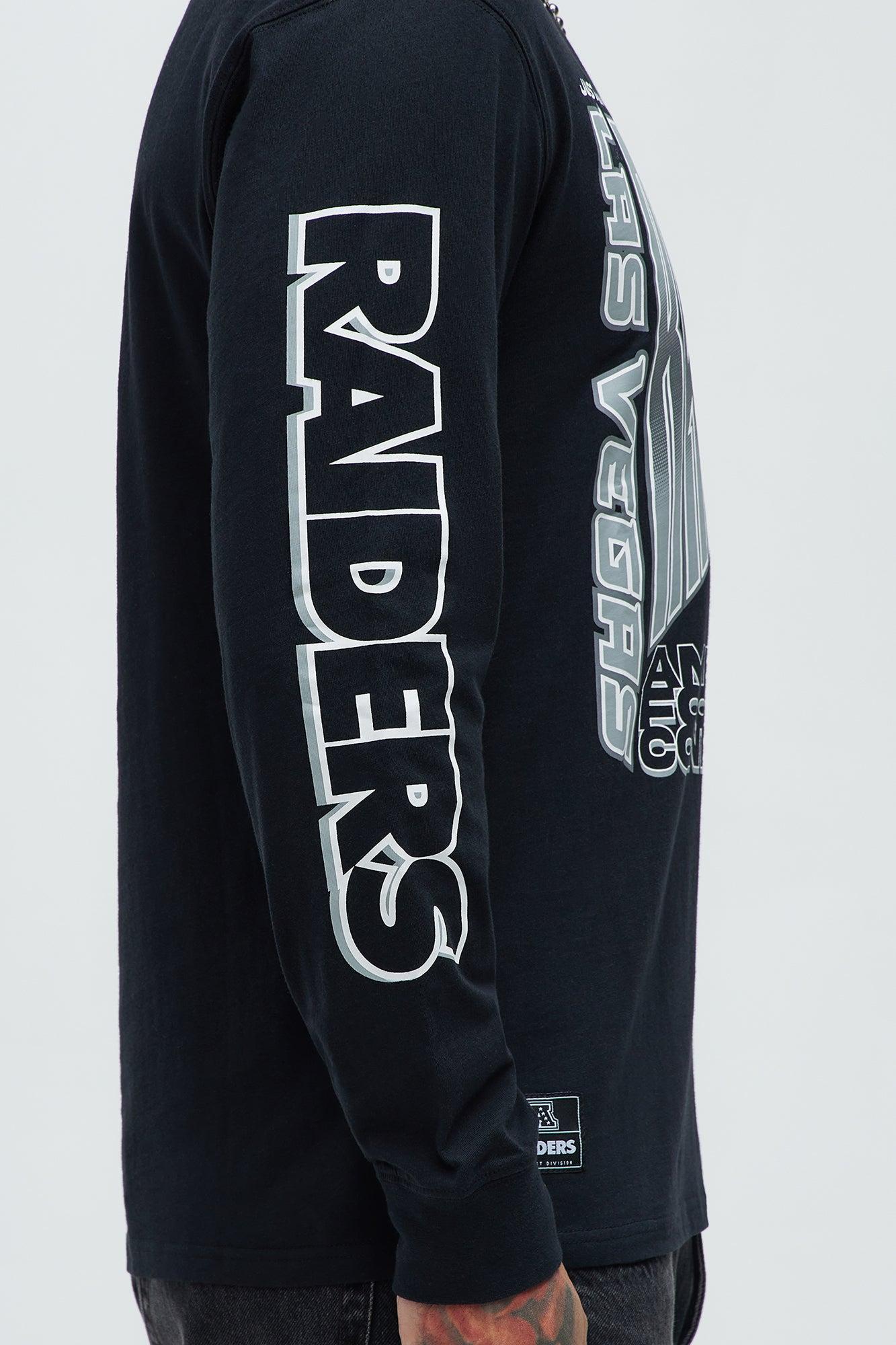Raiders In Orbit Long Sleeve Tee - Black Product Image