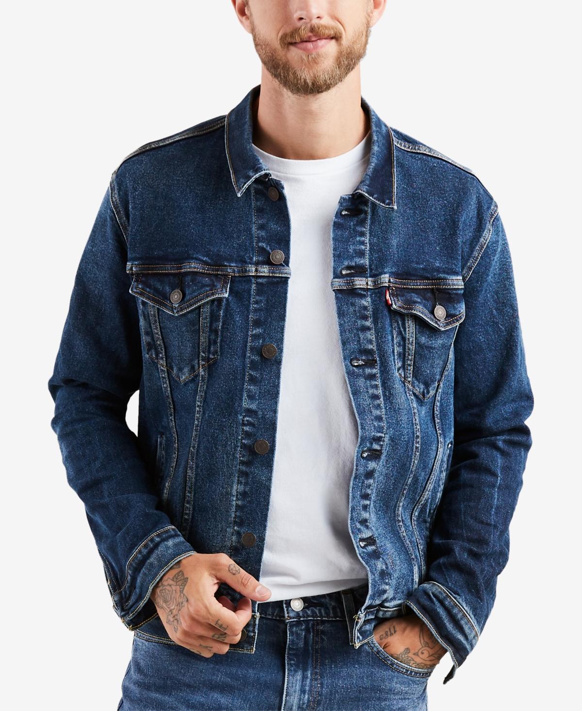 Men's Levi's® Trucker Denim Jacket, Size: XL, Black Product Image