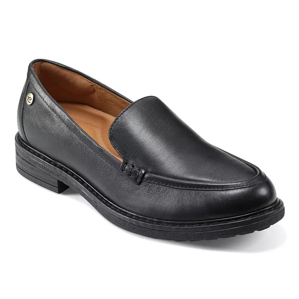 Easy Spirit Jaylin Women's Tailored Loafers, Size: 7.5, Black Leather Product Image