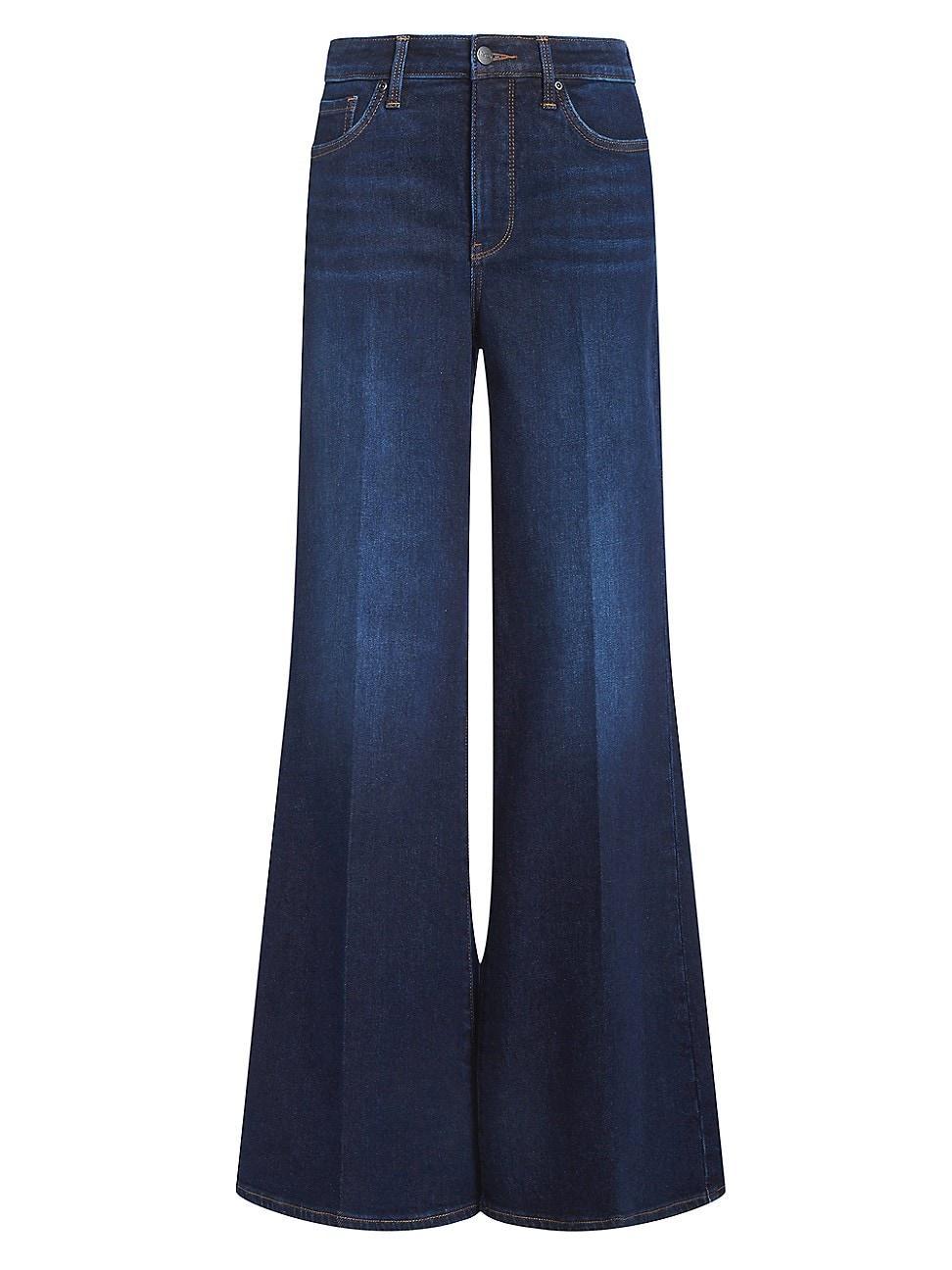 Womens Mia High-Rise Palazzo Jeans Product Image