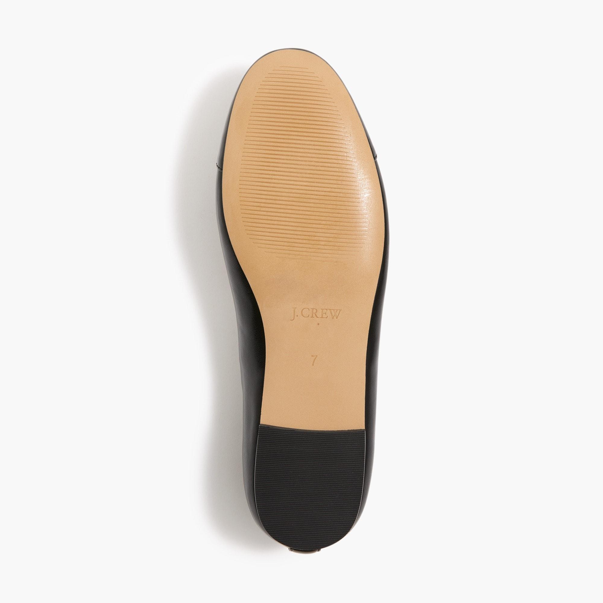 Ballet flats with cap toe Product Image