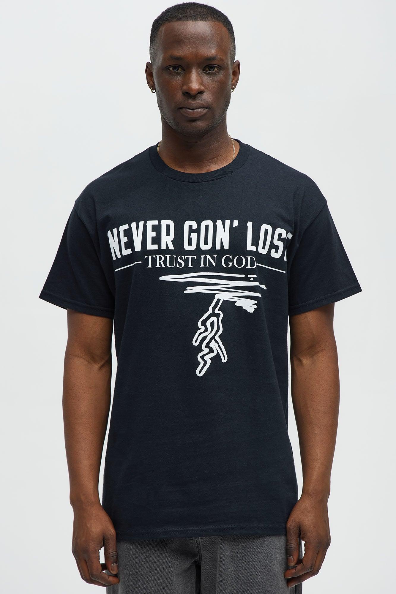 Never Gon' Lose Short Sleeve Tee - Black Product Image