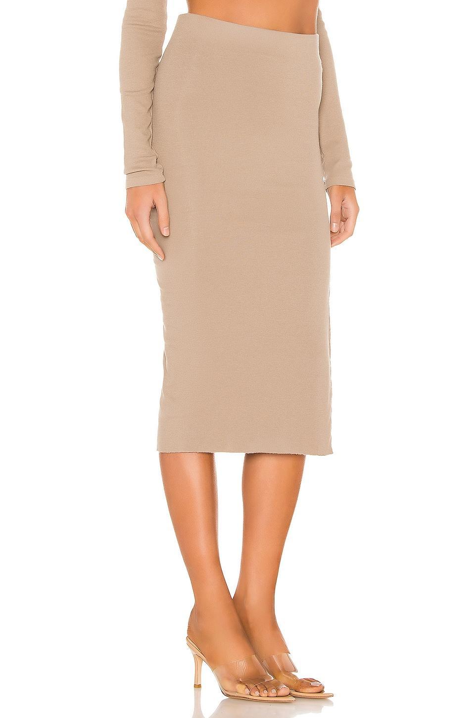 x REVOLVE Melbourne Midi Skirt With Slit COTTON CITIZEN Product Image