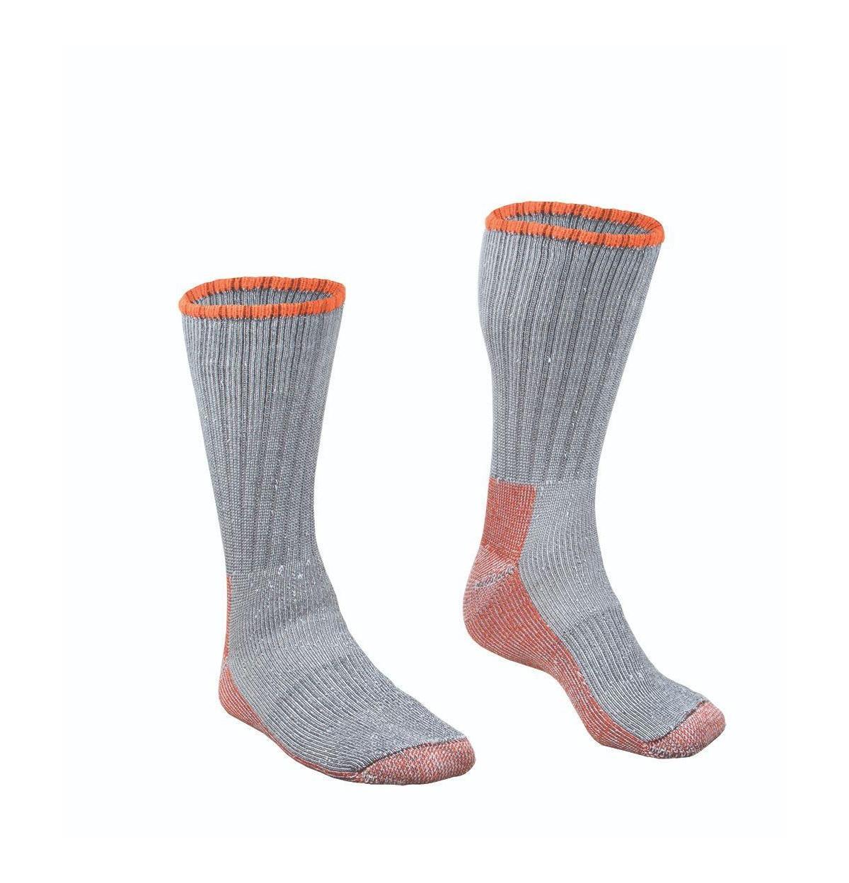 RefrigiWear Mens Moisture Wicking Breathable 10-Inch Leather Boot Work Sock Product Image