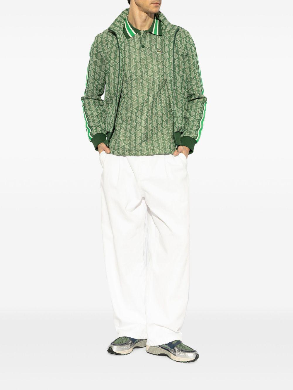 monogram-pattern sweatshirt  Product Image