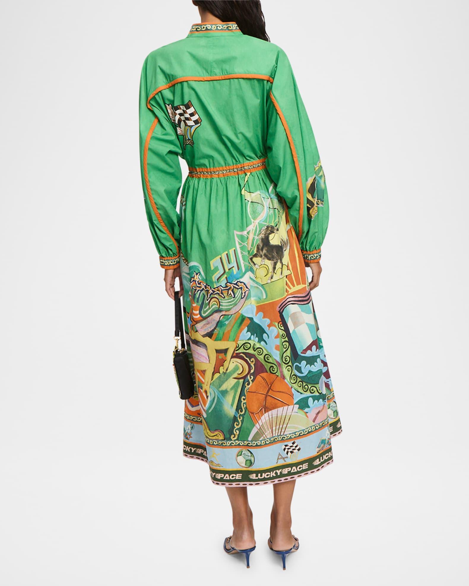 Lucky Pace Midi Shirtdress Product Image