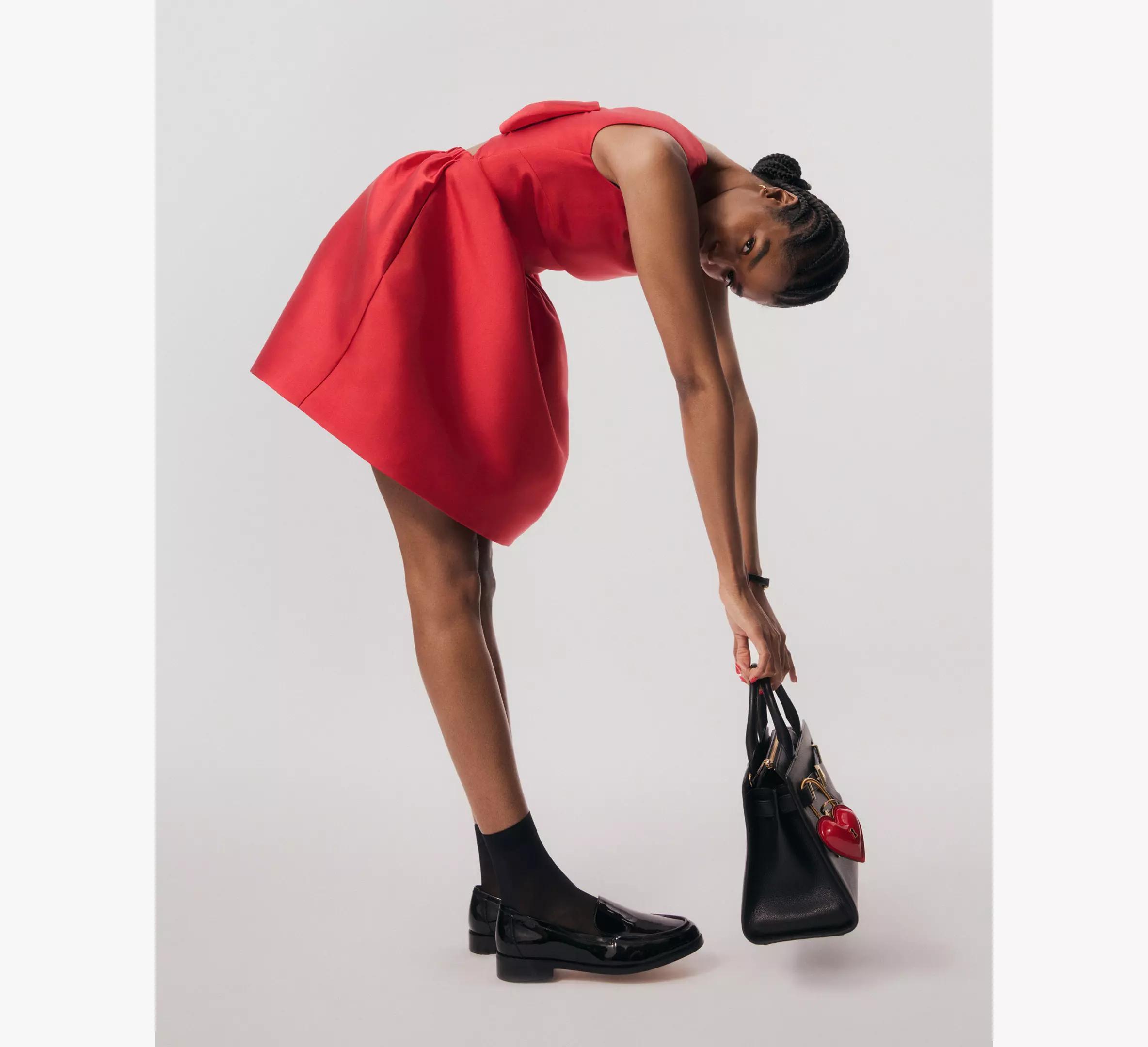 Fit-and-flare Bow Dress Product Image