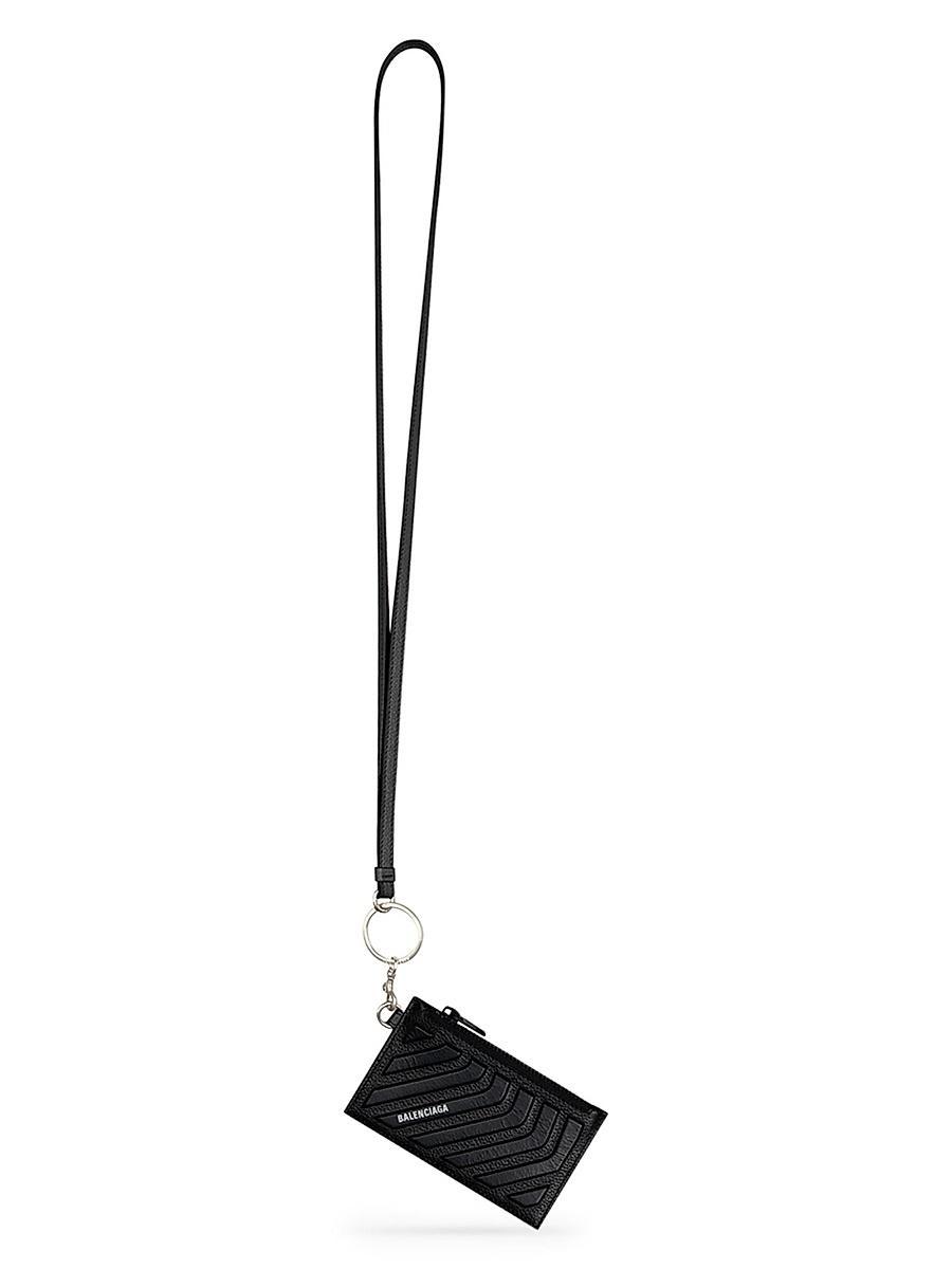 Mens Car Card Case On Keychain Product Image