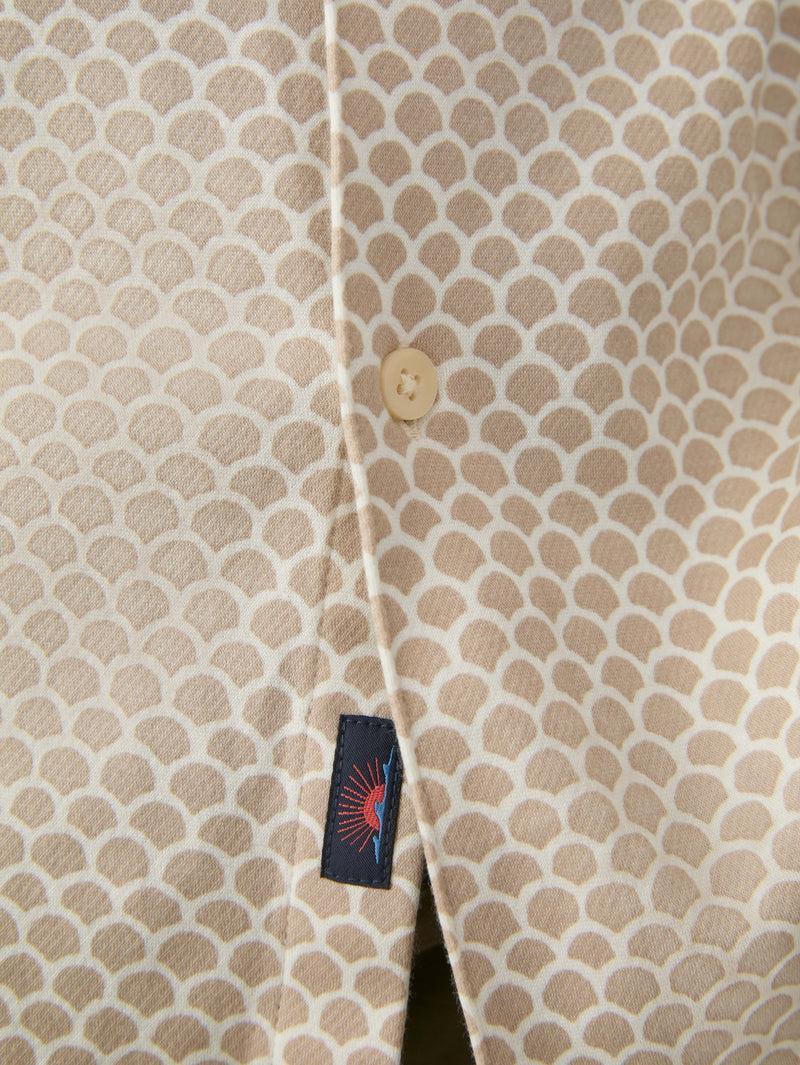 Short-Sleeve Hermosa Shirt - Island Sand Fishscale Product Image