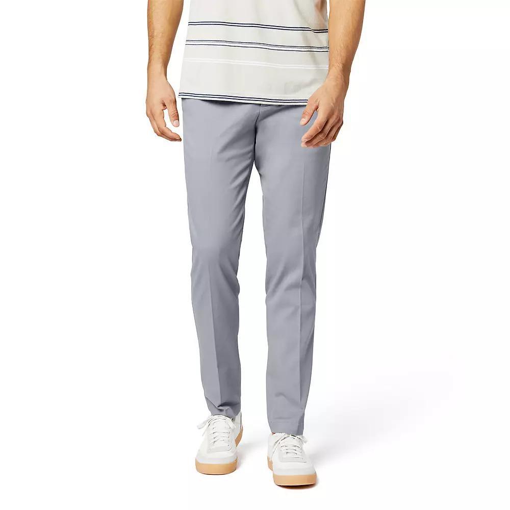 Men's Dockers® Easy Khaki Slim Stretch Flat-Front Pants, Size: 30 X 32, Burma Gray Product Image