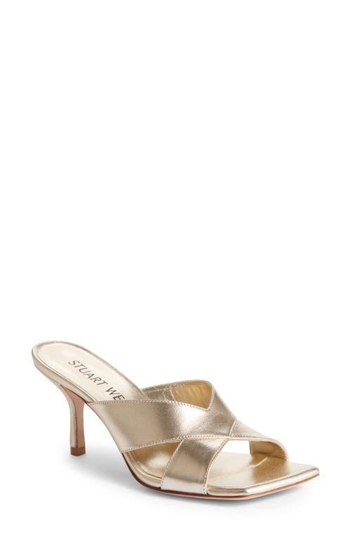 Womens Carmen 65MM Crisscross Leather Sandals Product Image