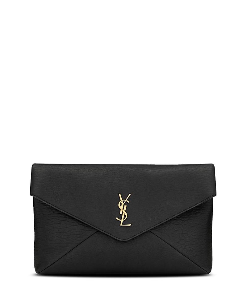 Womens Cassandre Large Envelope Pouch in Lambskin Product Image