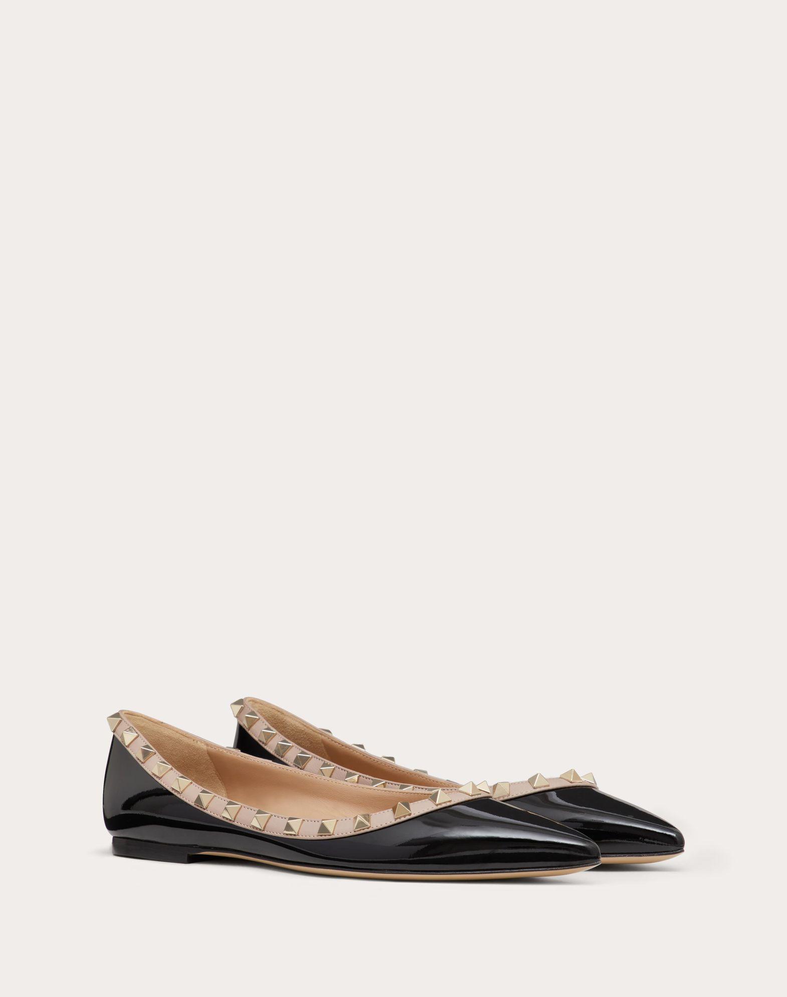 Patent Rockstud Ballet Flat Product Image