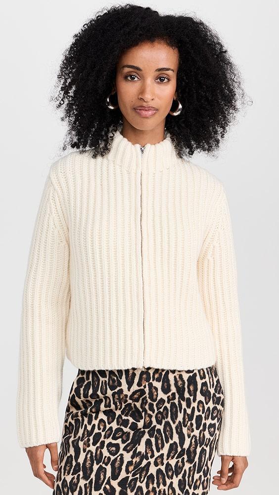 Theory Zip Up Cardigan | Shopbop Product Image