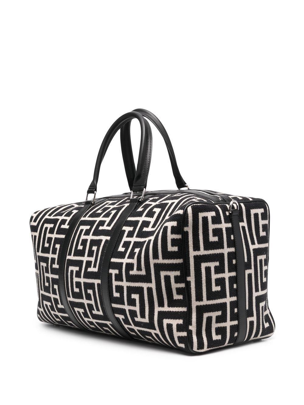 Voyage monogram-jacquard duffle bag Product Image