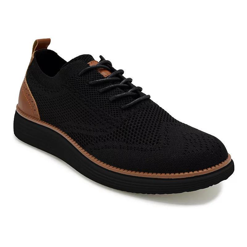Akademiks Mens Wingtip Knit Oxford Shoes Product Image